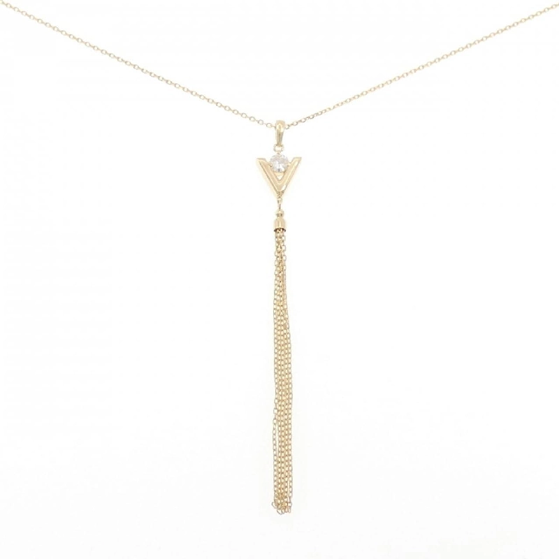 K18YG Dây chuyền kim cương - Hàng hiệu Authentic 850828