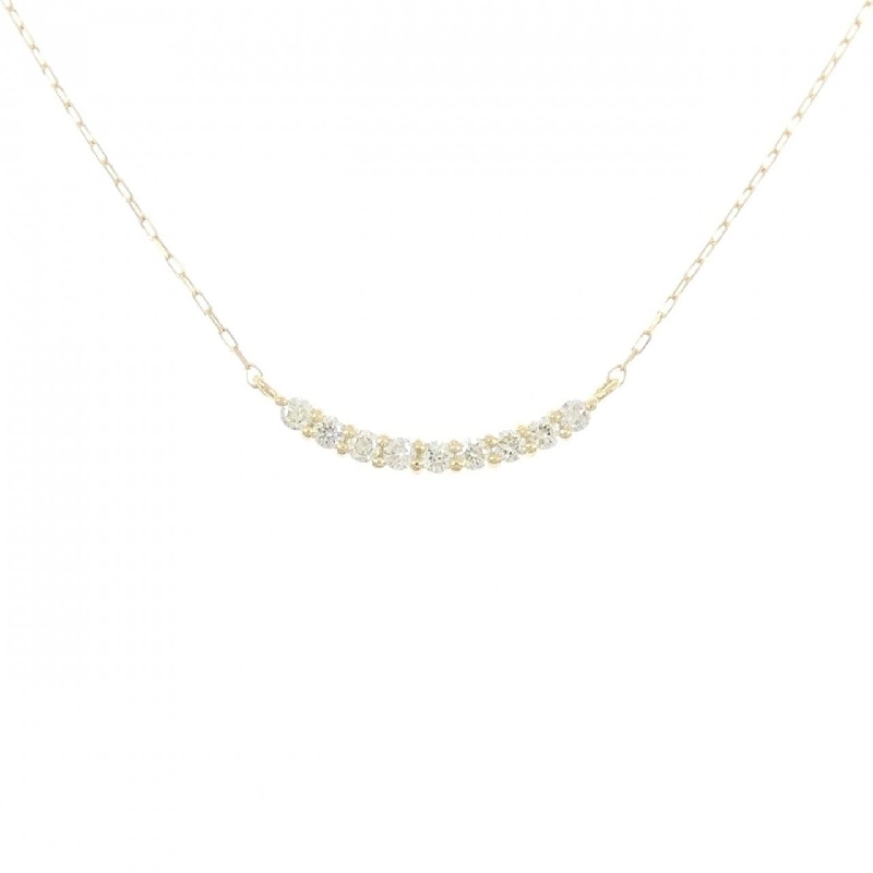 K18YG Dây chuyền kim cương 0.10CT - Hàng hiệu Chính hãng 859041