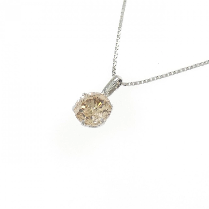 Dây chuyền kim cương Solitaire PT900/PT850 0.7CT - Hàng hiệu Chính hãng 858210