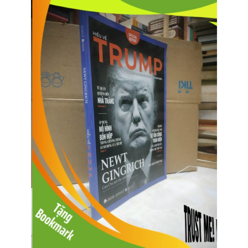 (TẶNG BOOKMARK) Hiểu về Trump mới 90% RBK3103 944974