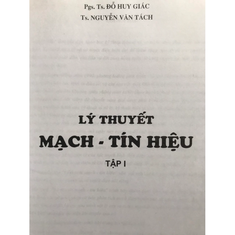 LÝ THUYẾT MẠCH TÍN HIỆU (1) 462418