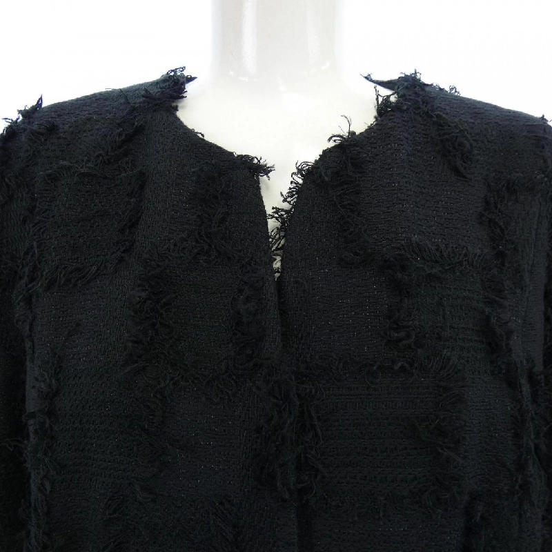 Jacket không cổ CHANEL P70547V61746 21S 632751