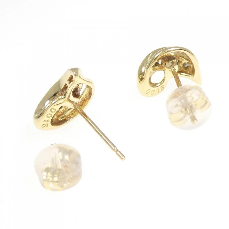 K18YG Bông tai kim cương 0.30CT - Hàng hiệu Chính hãng 866969