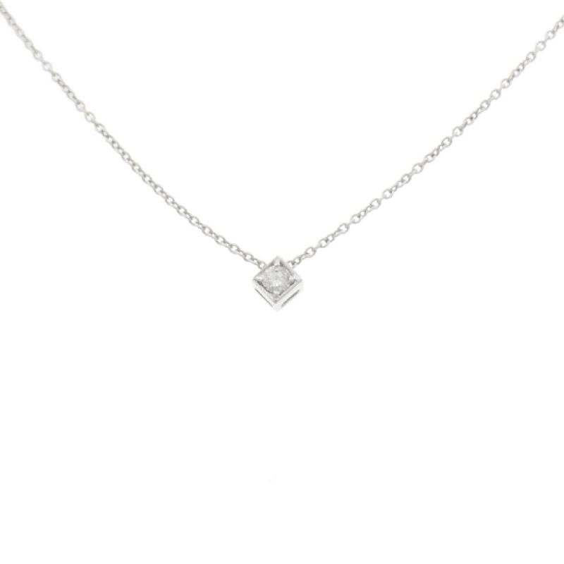 Dây chuyền kim cương K18WG 0.05CT - Hàng hiệu Chính hãng 857735