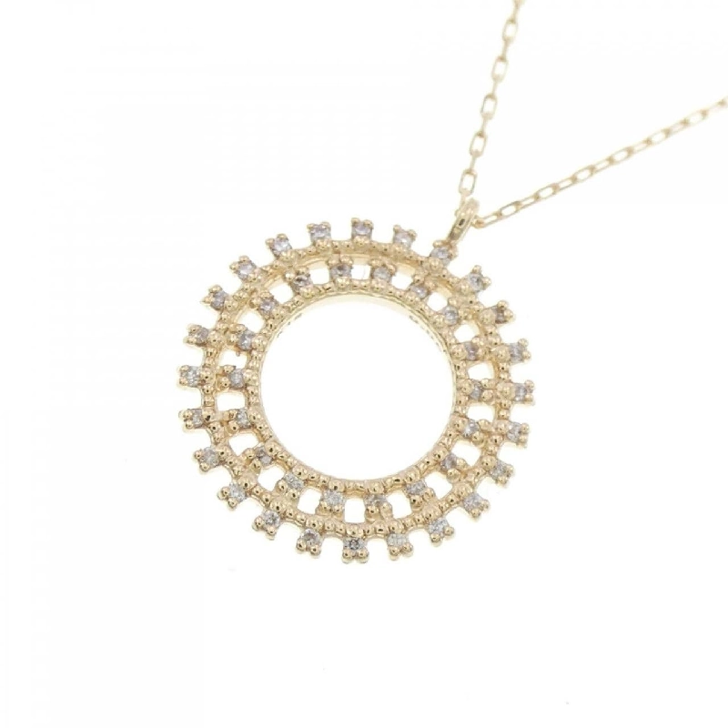 K18YG Dây chuyền kim cương 0.06CT - Hàng hiệu Chính hãng 868986