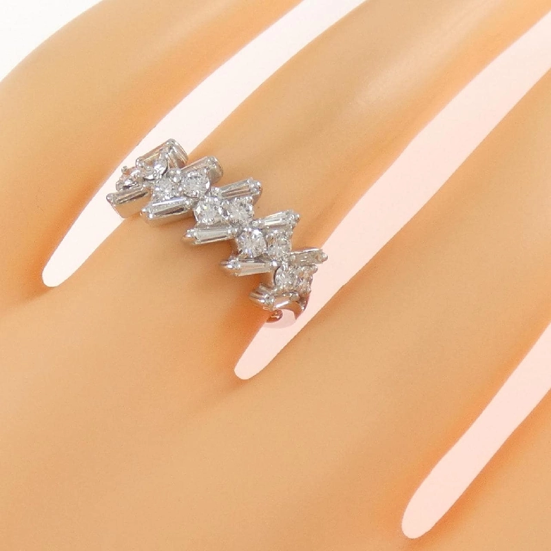 Nhẫn kim cương 750WG - Hàng hiệu Authentic 852427