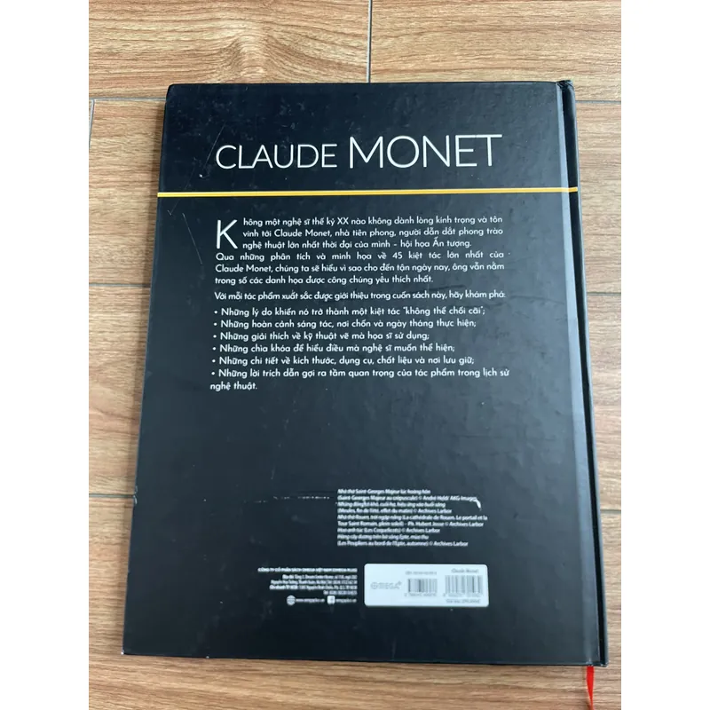 Sách Claude Monet - tác giả Gerard Denizeau - Omega+ 698510