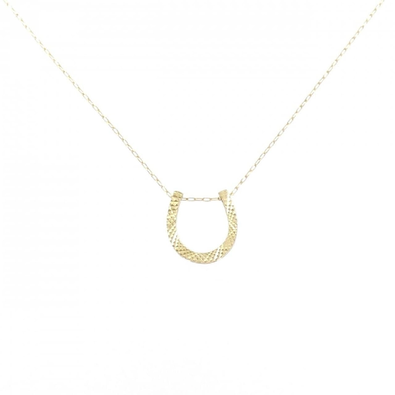 K18YG Dây chuyền hình móng ngựa - Hàng hiệu Authentic 860916