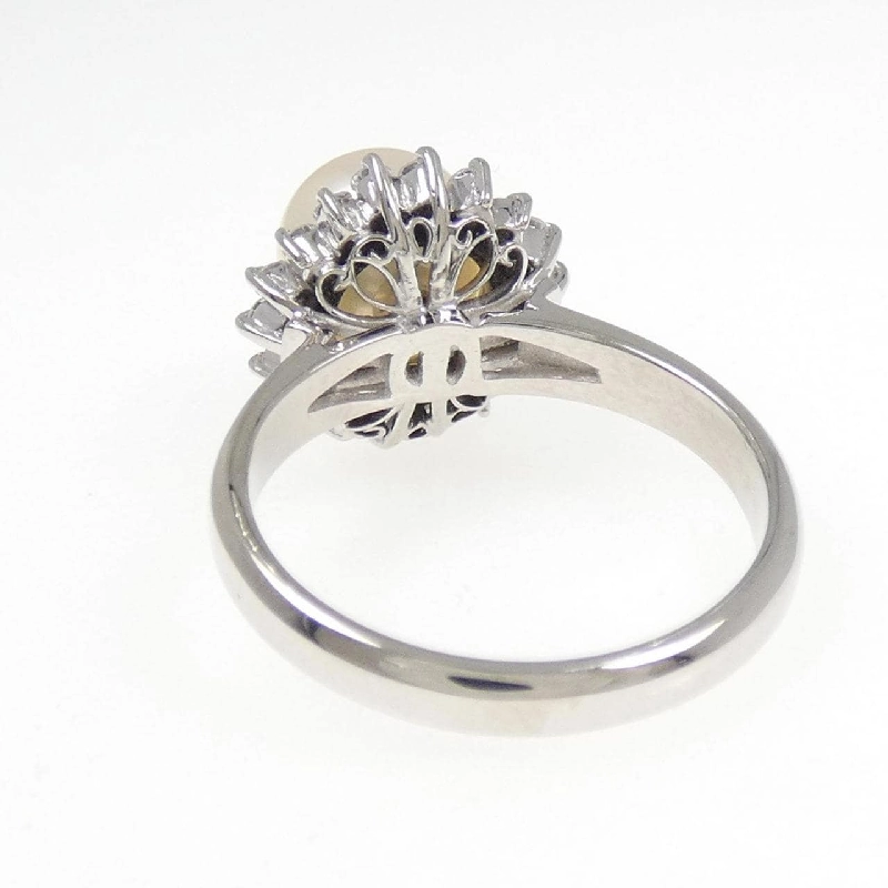 Nhẫn ngọc trai Akoya PT900 8.0mm - Hàng hiệu Authentic 852611