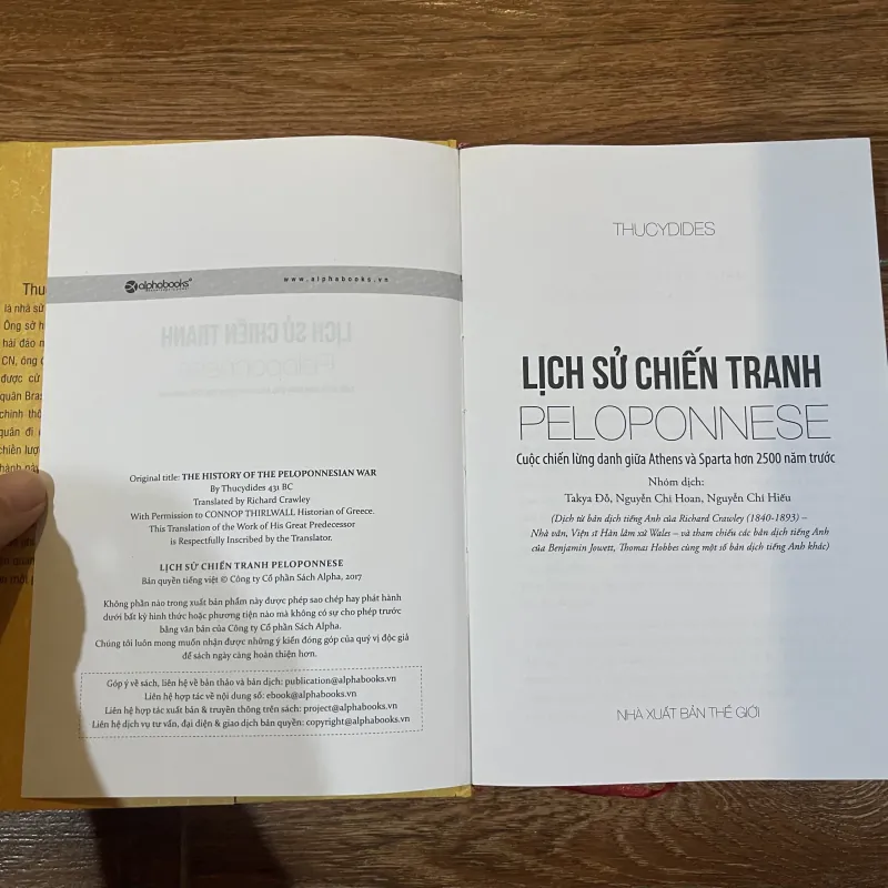 Lịch sử chiến tranh Peloponnese Thucydides (19) 756464