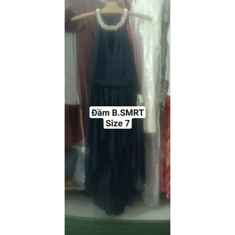 Đầm cổ yếm B.SMART size 7 971027