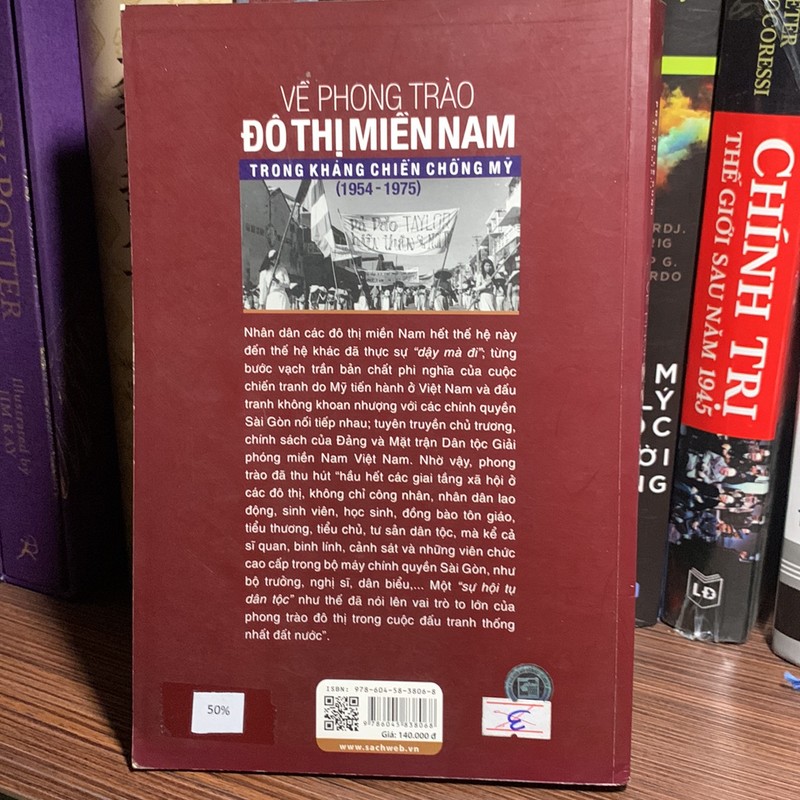 VỀ PHONG TRÀO ĐÔ THỊ MIỀN NAM TRỌNG KHÁNG CHIẾN CHỐNG MỸ (1954 - 1975) 161452