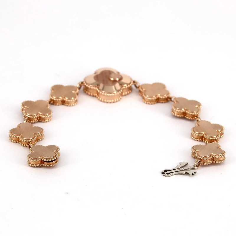 Vancleef & Arpels Sweet Alhambra RG 2386240/VCARPBLY00 PG･RG Quartz - Hàng hiệu Authentic 876269