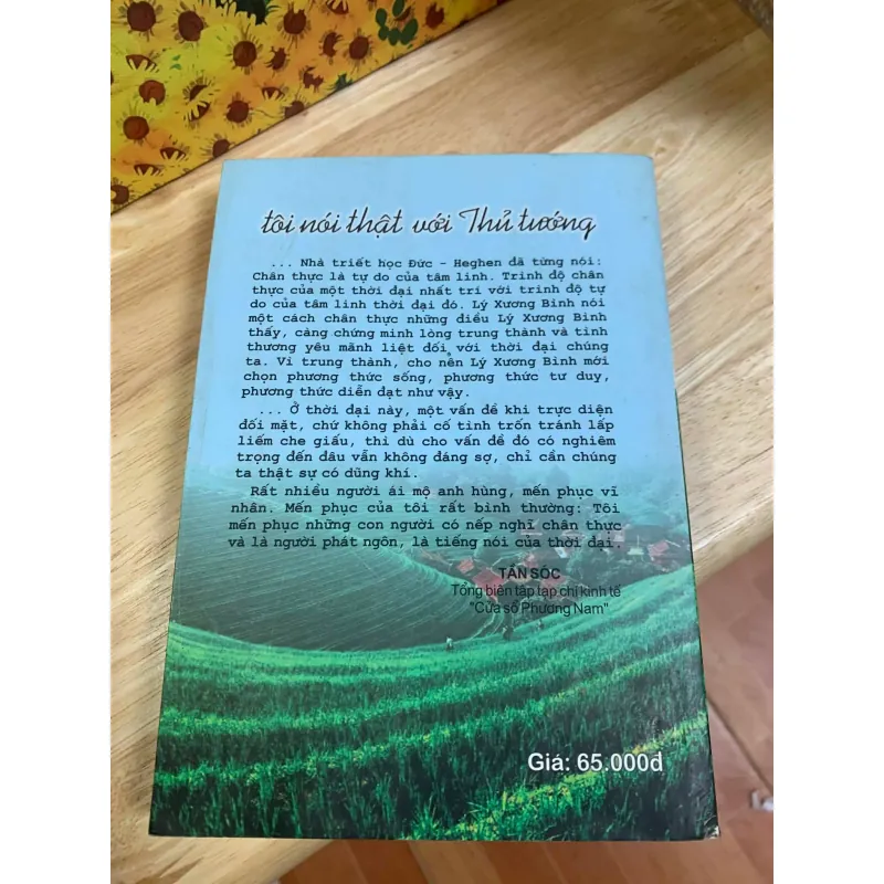 Tôi Nói Thật Với Thủ Tướng - Lý Xương Bình 928052