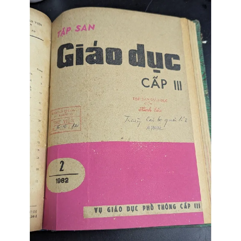 Tập san giáo dục mẫu giáo các năm 1977,1979,1980,1981,1982 ( tổng cộng 34 số có 1 số đôi ) 590928