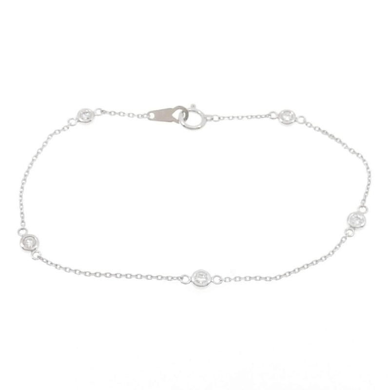 K18WG Vòng tay kim cương 0.30CT - Hàng hiệu Chính hãng 872818