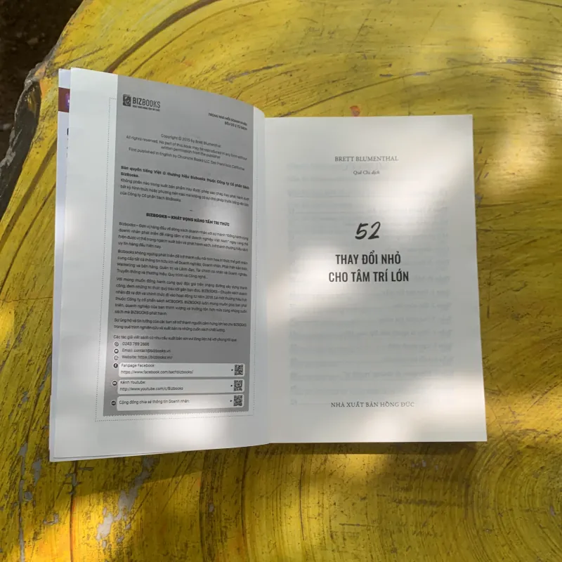 52 THAY ĐỔI NHỎ CHO TÂM HỒN LỚN - BRETT BLUMENTHAL 937355