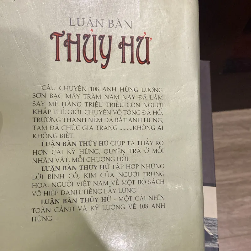 LUẬN BÀN THỦY HỬ (XB 1999) 689496