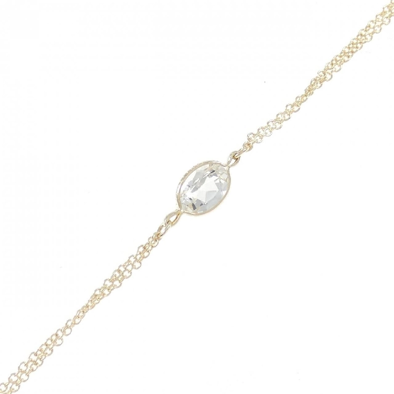 585YG Đá Topaz Trắng Vòng Tay - Hàng hiệu Chính hãng 873633