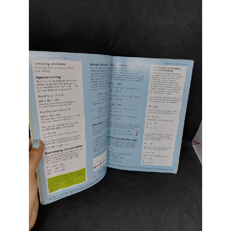 Từ điển Usborne Toán minh họa dùng cho học sinh THCS sách song ngữ sách in màu mới 90% HPB.HCM0607 34941