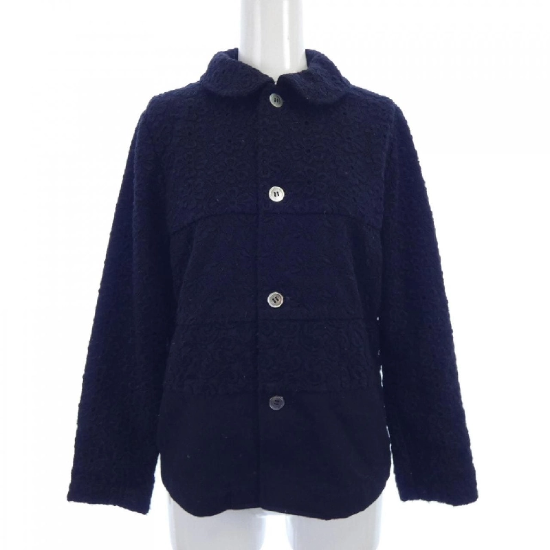 【Mã giảm giá】【Vintage】Áo khoác tricot GARCONS 644114