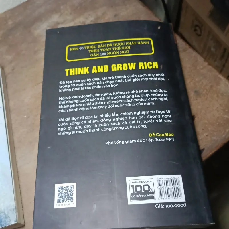 THINK AND GROW RICH NGHĨ GIÀU VÀ LÀM GIÀU 1007100