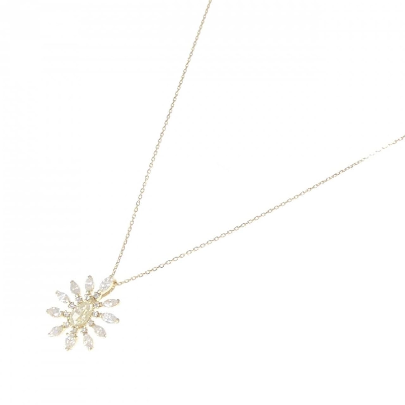 Dây chuyền kim cương K18YG 0.42CT - Hàng hiệu Chính hãng 868395