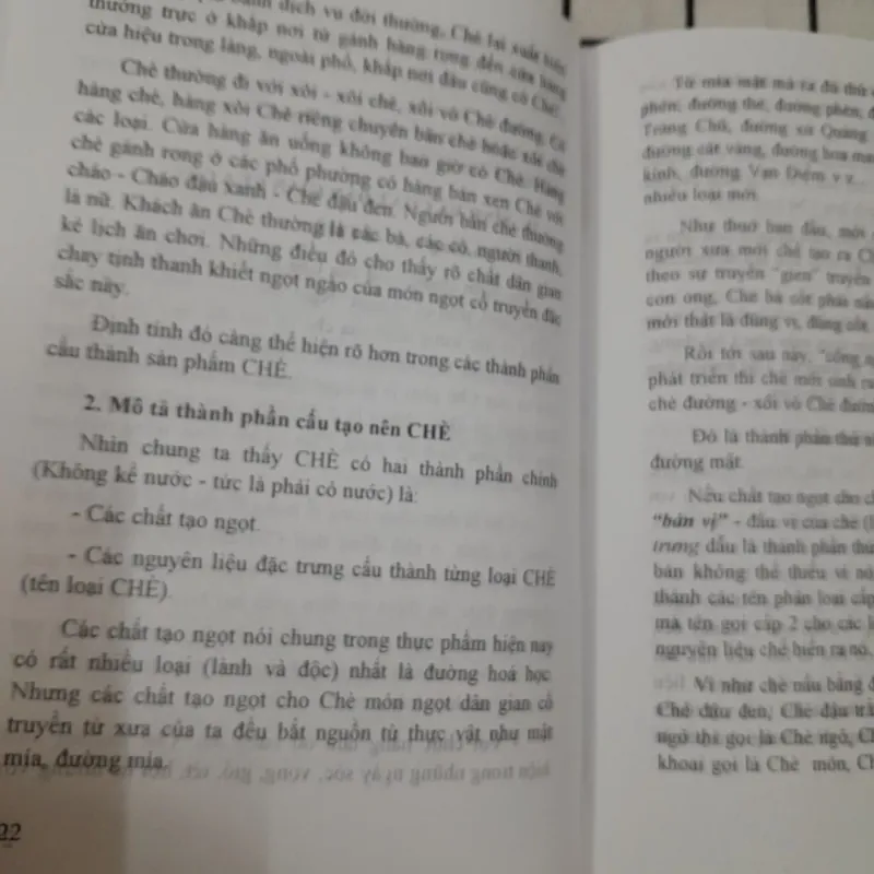 CHÈ Món ngọt dân gian cổ truyền- Tg. Phạm Hòa _ Hội Văn Nghệ  Dân Gian VN 798596