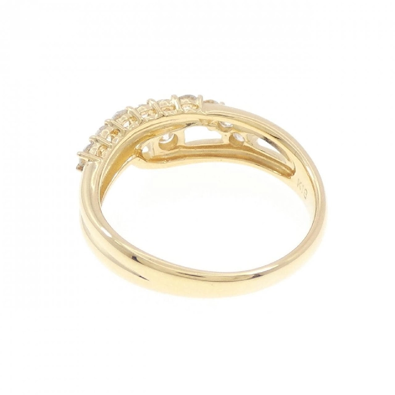 Nhẫn kim cương K18YG 0.51CT 669031