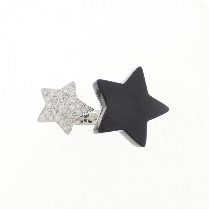 K18WG Nhẫn Onyx - Hàng hiệu Chính hãng 853001