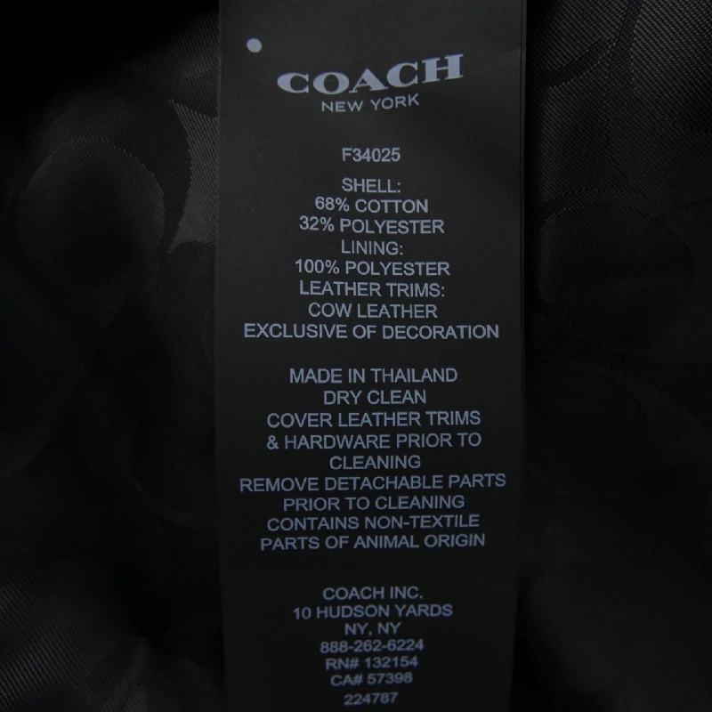 Áo khoác trench COACH - Hàng hiệu Chính hãng 823524