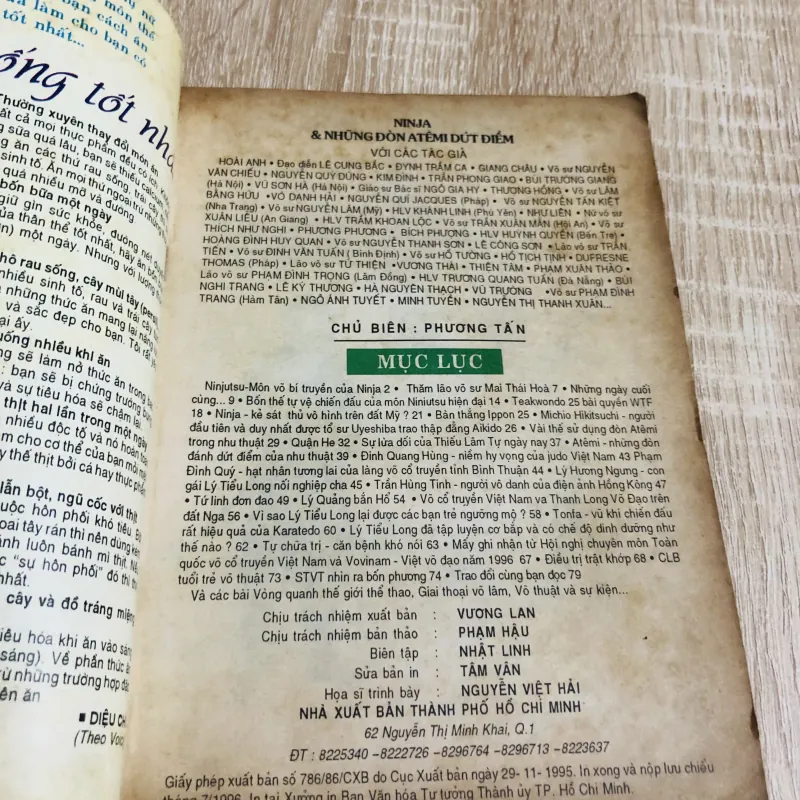 SỔ TAY VÕ THUẬT NINJA & NHỮNG ĐÒN A TÊ MI DỨT ĐIỂM  544377