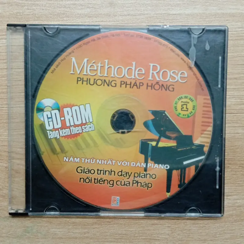 CD Méthode Rose dạy Piano (Audio CD) 926878