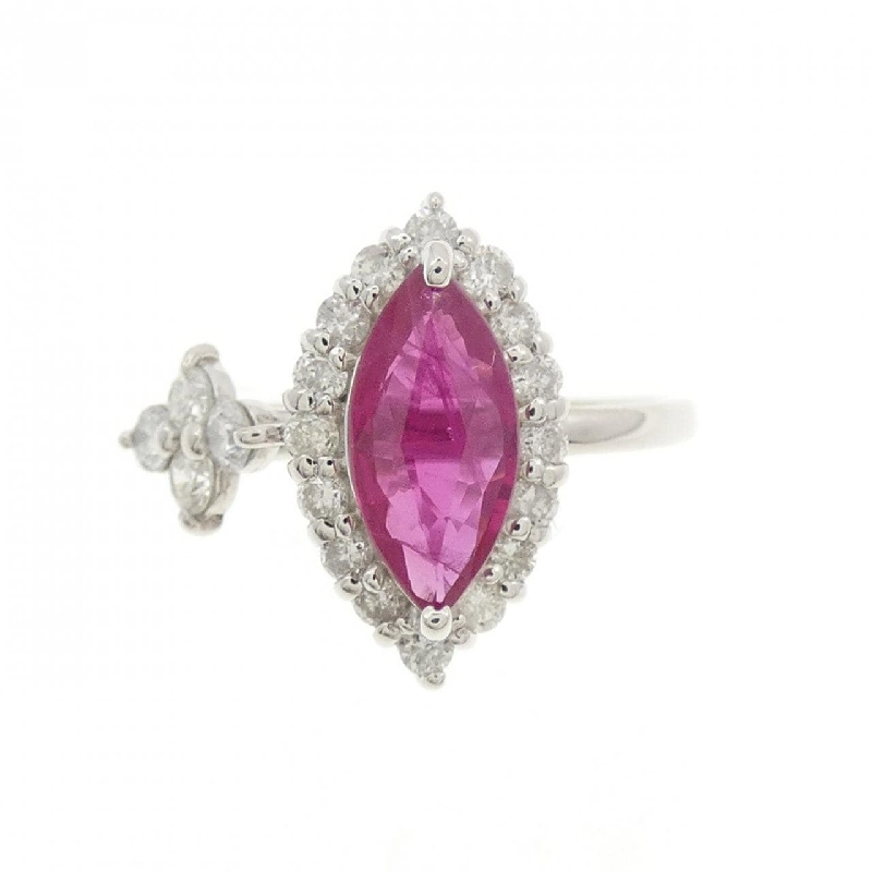 Nhẫn Ruby K18WG 1.10CT 671034