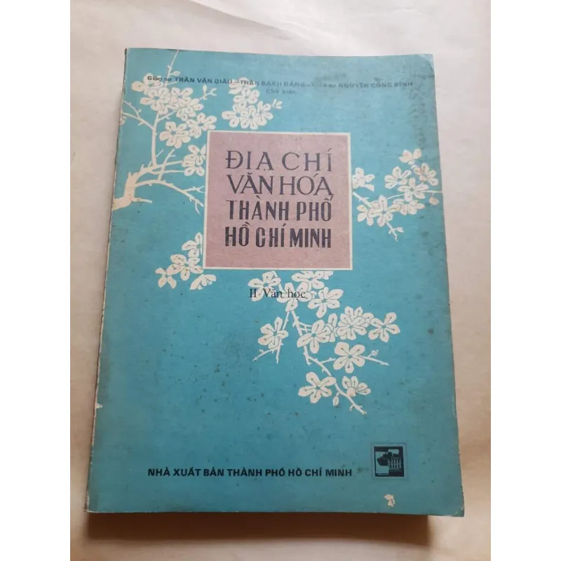 Địa chí văn TP.HCM - địa chí văn hóa Sài Gòn - 560 trang khổ lớn  994316