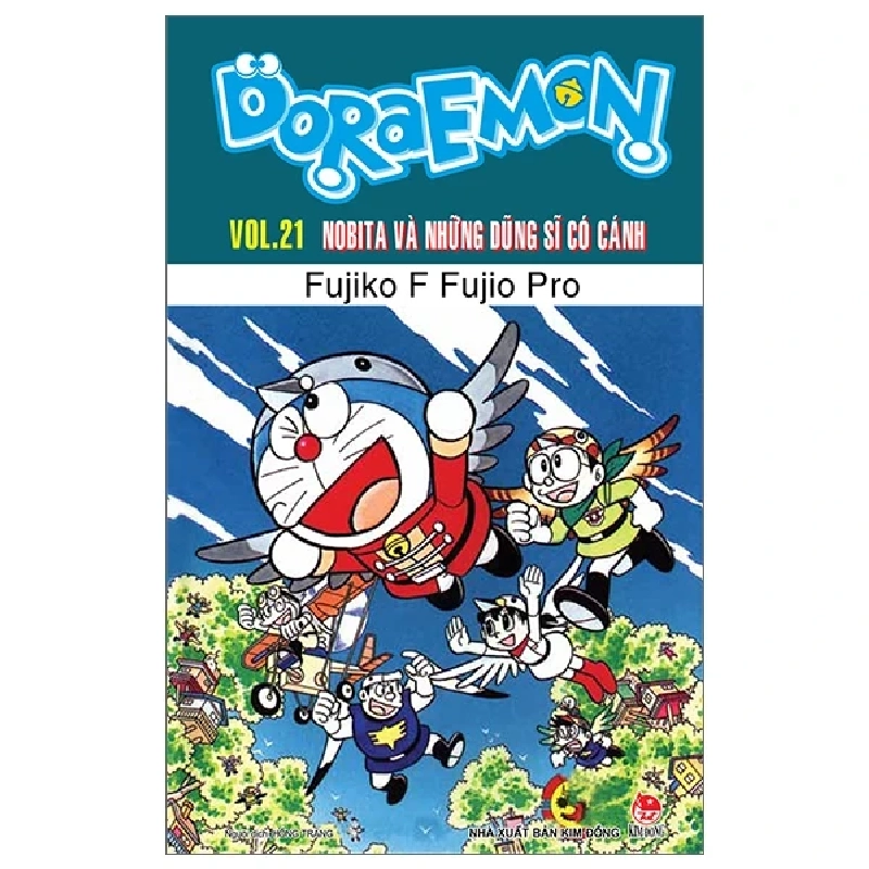 Doraemon - Truyện Dài - Tập 21: Nobita Và Những Dũng Sĩ Có Cánh - Fujiko F Fujio (Mới 100%) Truyện tranh, NXB Kim Đồng - SÁCH ĐẠI HỌC 487489
