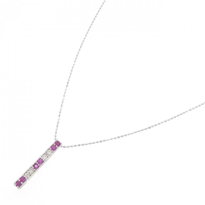 K18WG Nhẫn Ruby 0.22CT - Hàng hiệu Chính hãng 858980