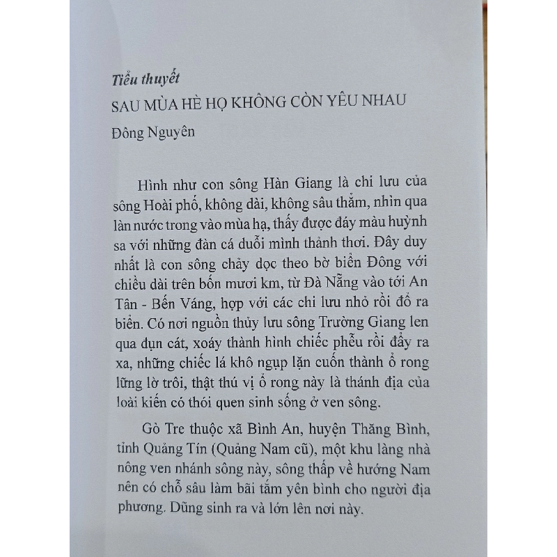 Sau mùa hè họ không còn yêu nhau - Đông Nguyên 518068