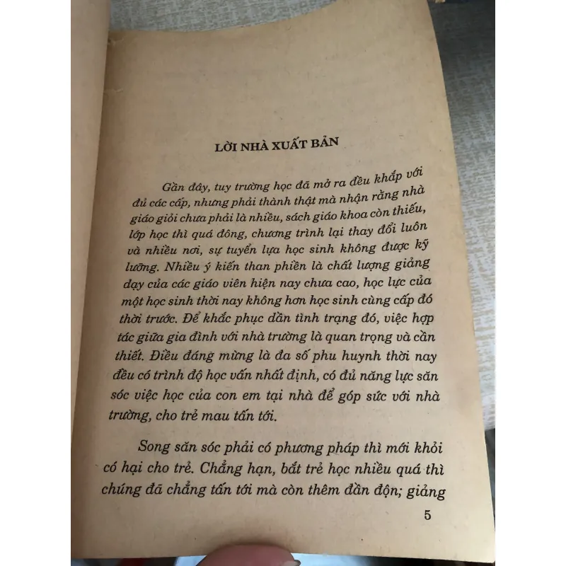 Săn sóc sự học của con em chúng ta 976055
