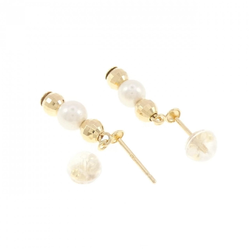 Bông tai ngọc trai Akoya K18YG 4.7mm - Hàng hiệu Chính hãng 868138