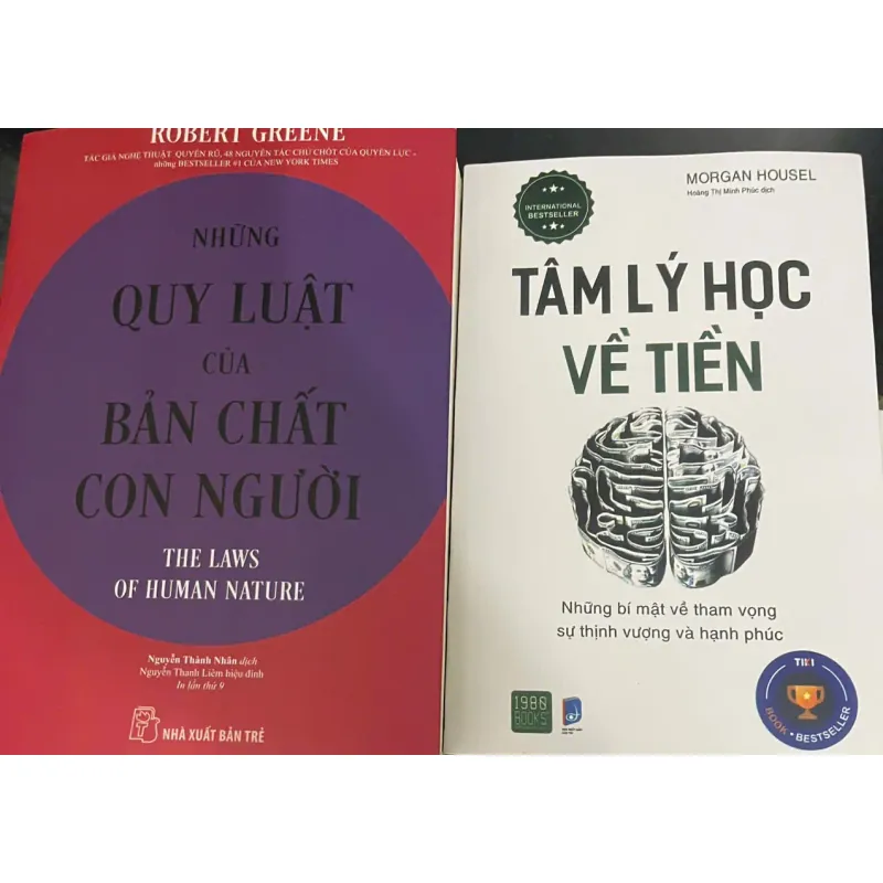 Sách Tâm lý Tài chính; Xã hội; Combo 2 cuốn: Quy luật của Bản chất Con người + Tâm lý học 694067