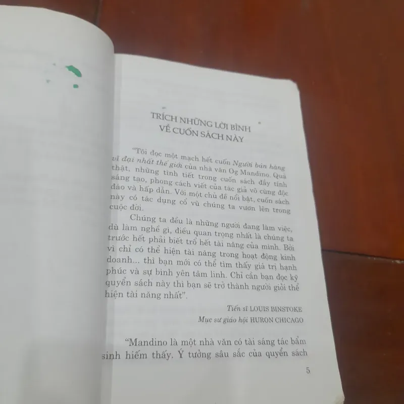 Og Mandino - NGƯỜI BÁN HÀNG VĨ ĐẠI NHẤT THẾ GIỚI 597772