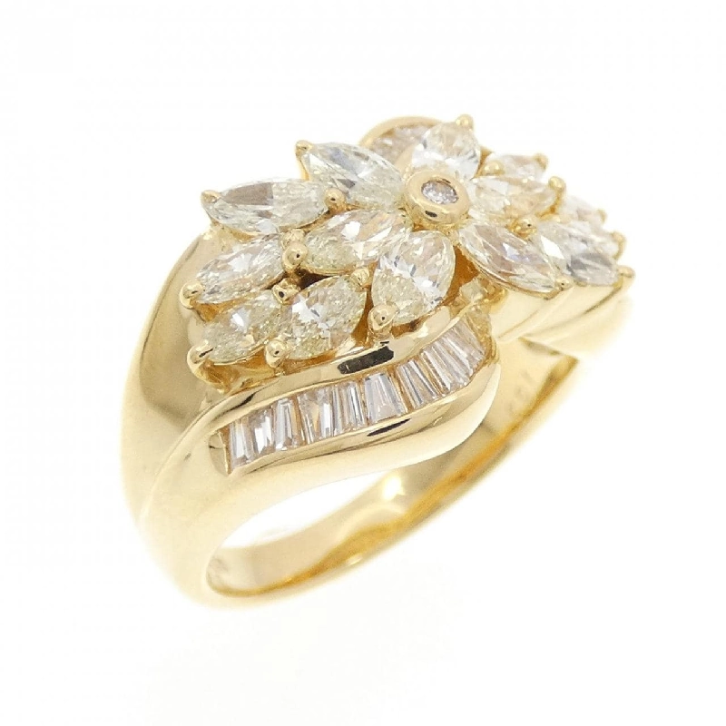 Nhẫn kim cương K18YG 1.65CT 667559