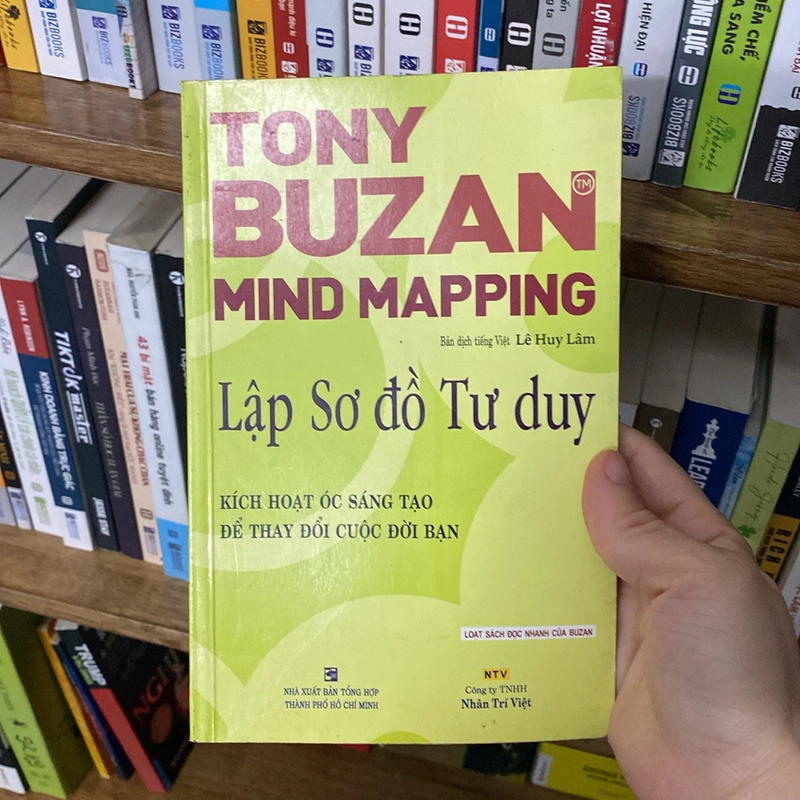 Sách kỹ năng Lập sơ đồ tư duy tony buzan mind mapping  519162