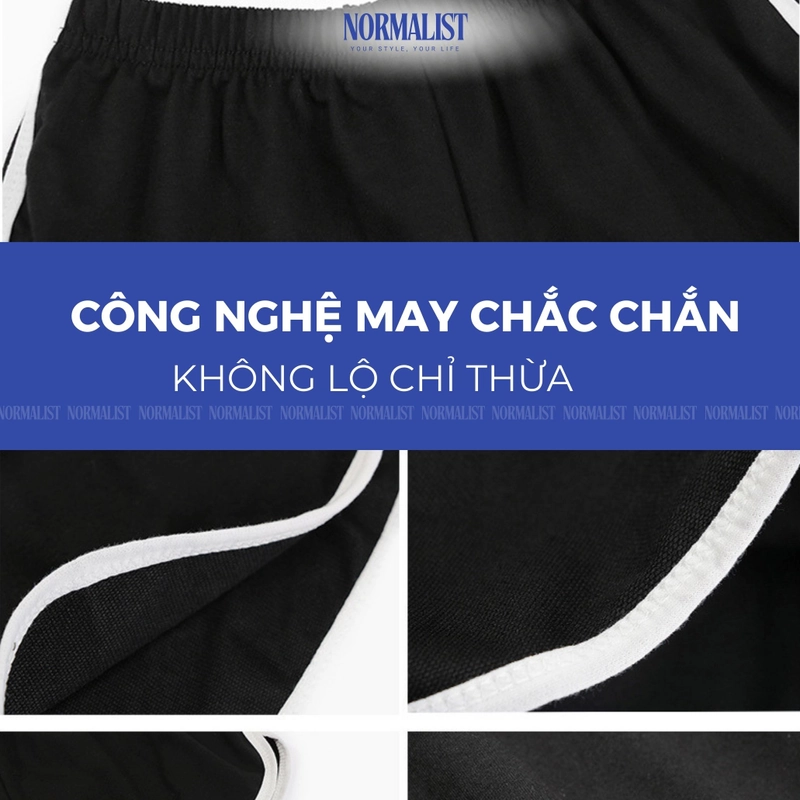 Quần thể thao nữ Normalist chất cotton mềm mại, co giãn lớn, thoải mái hoạt động - NM-12 313849