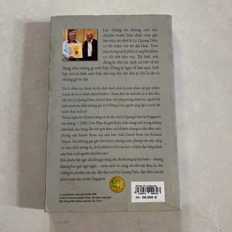 Đối thoại với Lý Quang Diệu - Tom Plate 801089