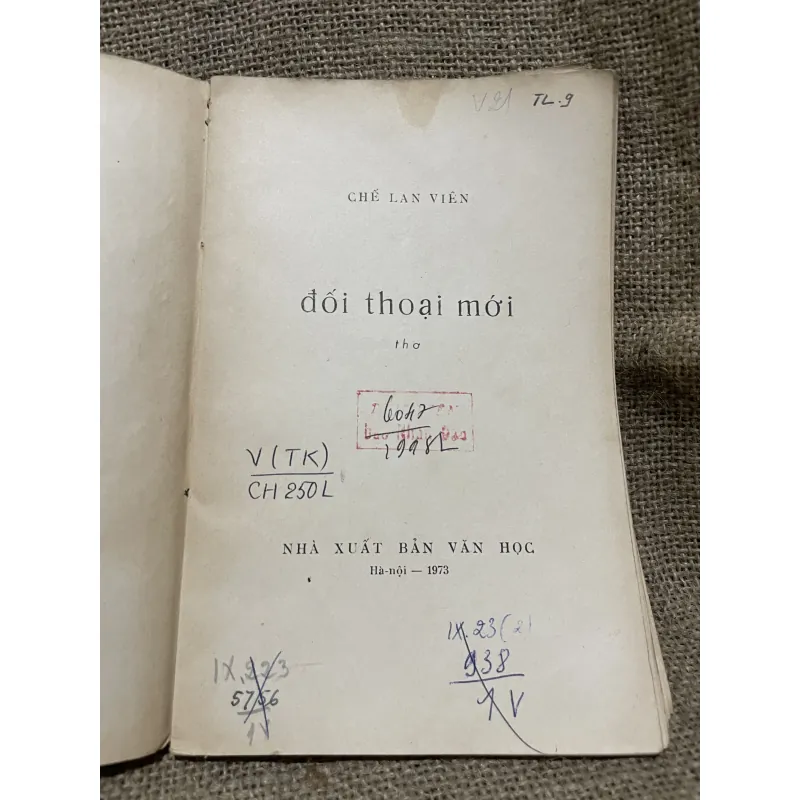 Thư chế Lan Viên - đối thoại mới- 1974 934158