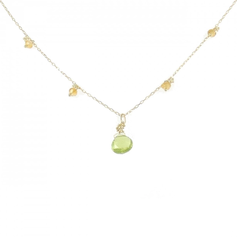 K18YG Peridot Necklace - Hàng hiệu Authentic 850704