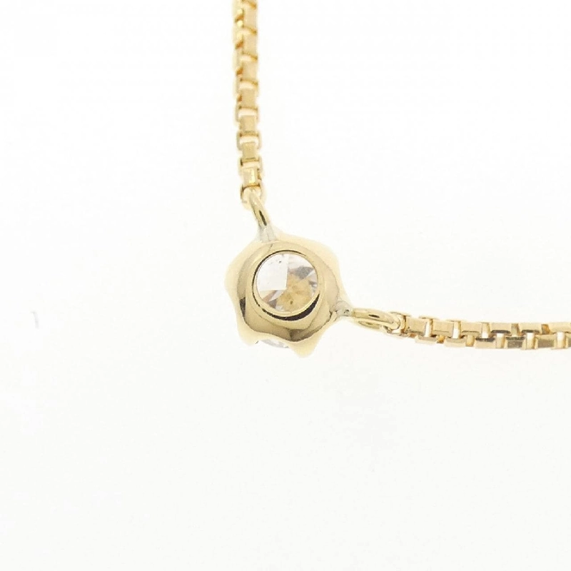 K18YG Solitaire Dây chuyền kim cương 0.15CT - Hàng hiệu Chính hãng 859595