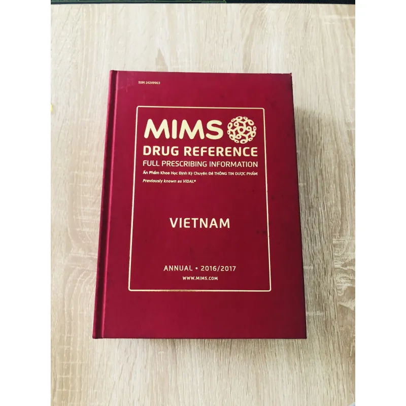 MIMS DRUG REFERENCE VIỆT NAM 2016/2017 1013153